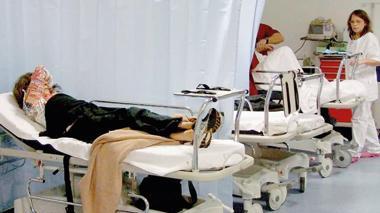 Pronto soccorso, pazienti nei corridoi