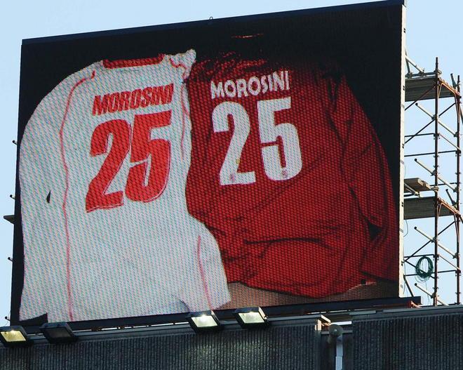 La gradinata intitolata a Morosini 