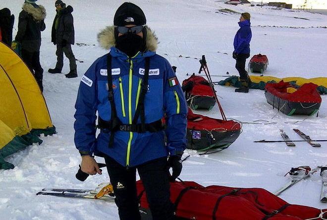 Andrea Lacorte, parte l’assalto al Polo Nord