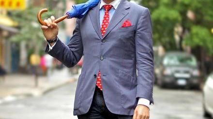 Il re della moda newyorkese ama mangiare alla Dogana