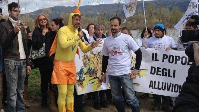 Striscia la Notizia a Romito Magra