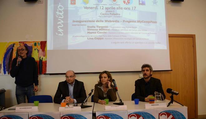 La web-radio ora trasmette Festa per l’inaugurazione