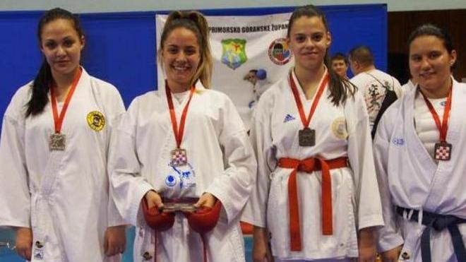 La Piattelli in trionfo a Rijeka nella specialità del kumite