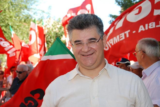 Michele Carrus, nuovo segretario regionale della Cgil 