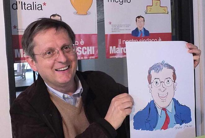 Filippeschi sui muri avrà il volto disegnato da Staino 