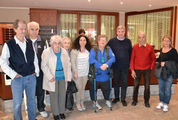 Gli anziani ospiti di Riva del Sole