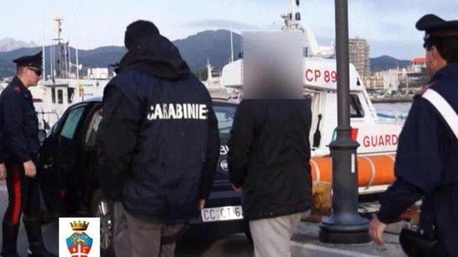 Arrestato dopo l’abbordaggio