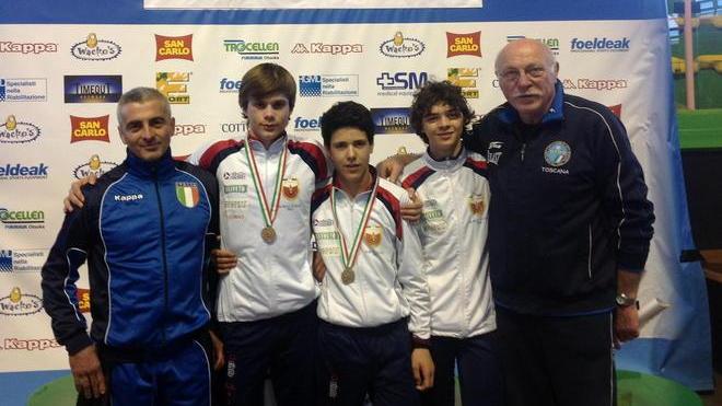 Lotta cadetti, due bronzi per i Vigili del fuoco