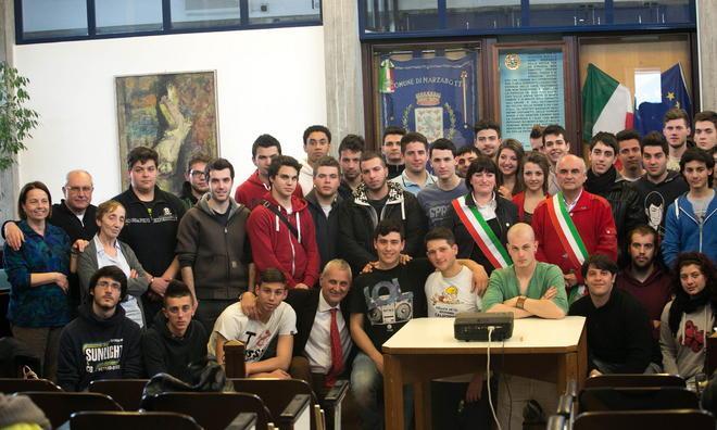 Buti, l’abbraccio con Marzabotto