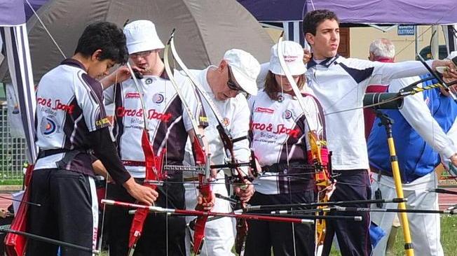 Tiro con l’arco, spettacolo al Campo Scuola