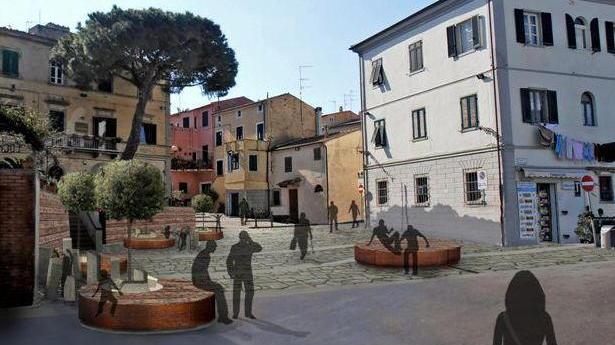 Un nuovo look per due piazze di Marina di Campo