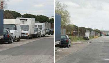 Ripulita la strada dell’officina fantasma Traffico di rifiuti: indagati e sequestri 