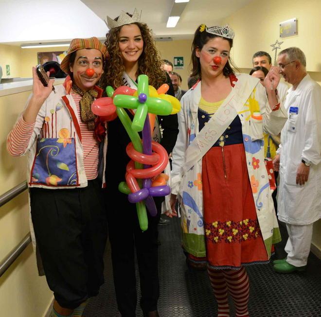 I bimbi del Lotti incontrano la miss 