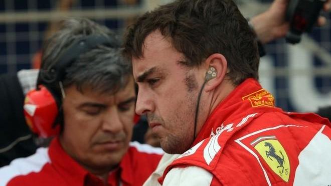 Vettel, una passeggiata Ferrari sfortunatissima