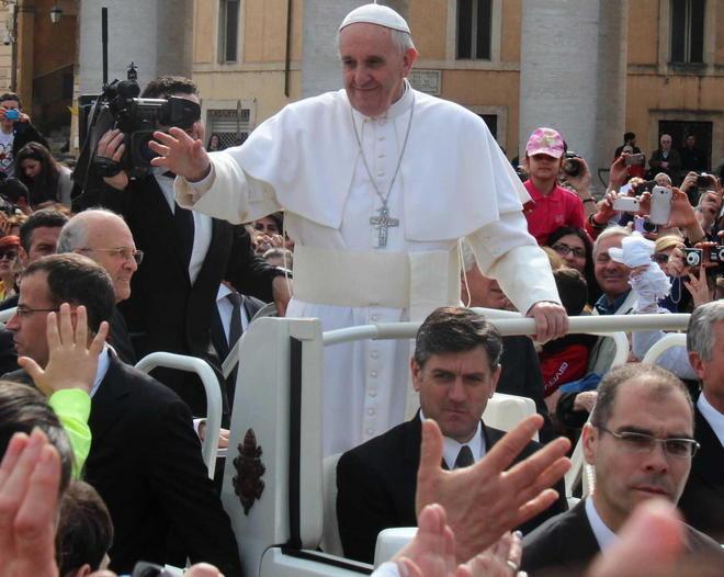 Esodo da Fucecchio per Papa Francesco 