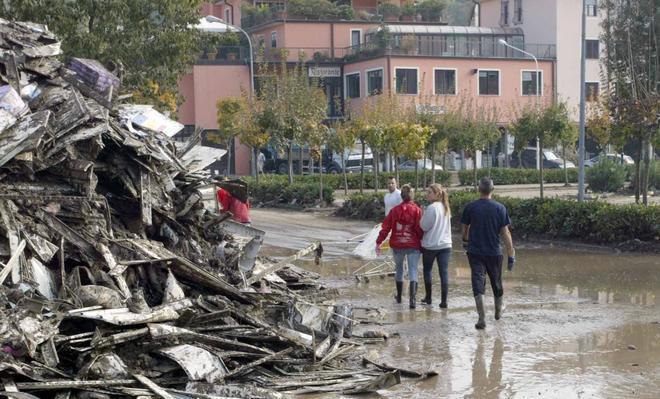 Nuovo argine, cantiere a maggio 