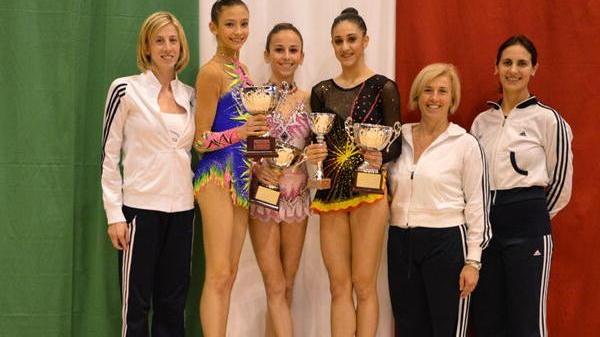 Tre titoli italiani per la ginnastica Motto