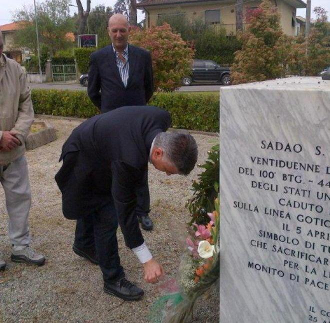 E Mallegni onora il soldato Usa