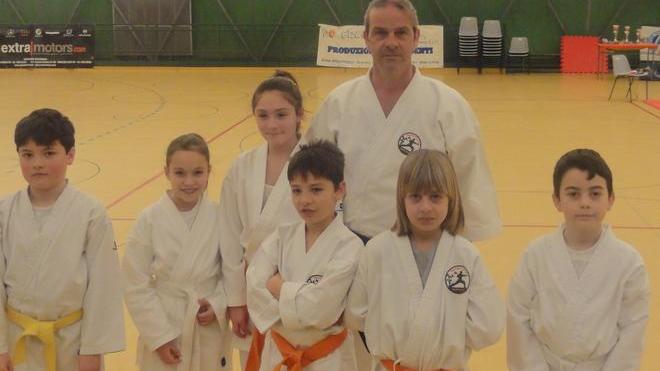 Karate, i piccoli atleti della Okinawa si mettono in evidenza