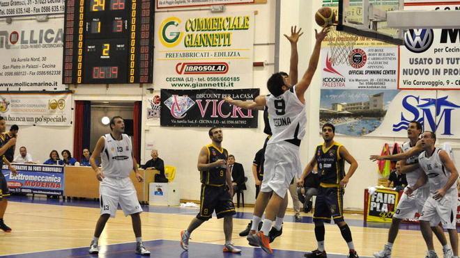Basket Cecina, bersaglio fallito I playoff sfumano a Senigallia