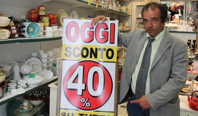 Per combattere la crisi arriva lo sconto a sorpresa 