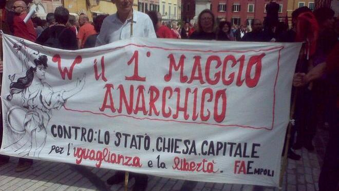 A Carrara il tradizionale Primo maggio anarchico