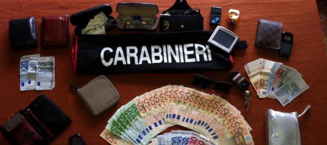 Arrestati per i furti sulle auto in sosta 