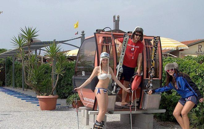 Sulla spiaggia arriva la cabinovia 