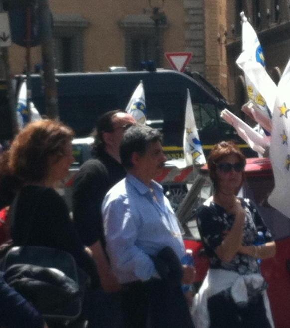 In delegazione a Roma in difesa del tribunale