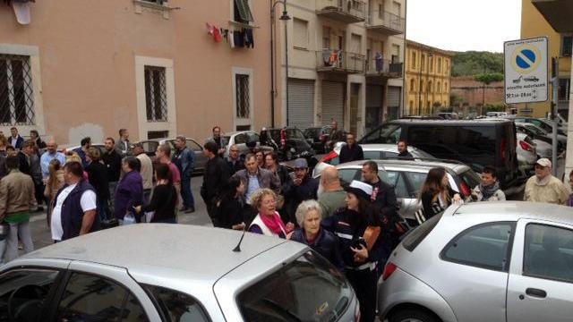 CAOS IN VENEZIA»ARRESTO TRA LA FOLLA