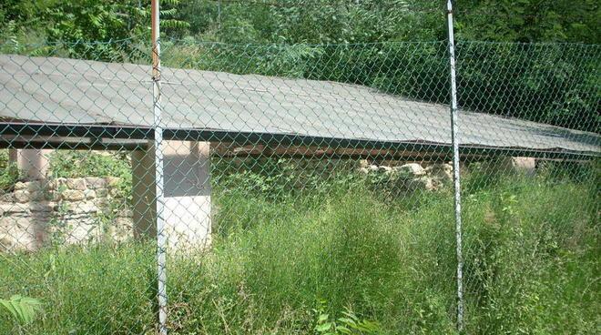 Un cantiere scuola alle terme 