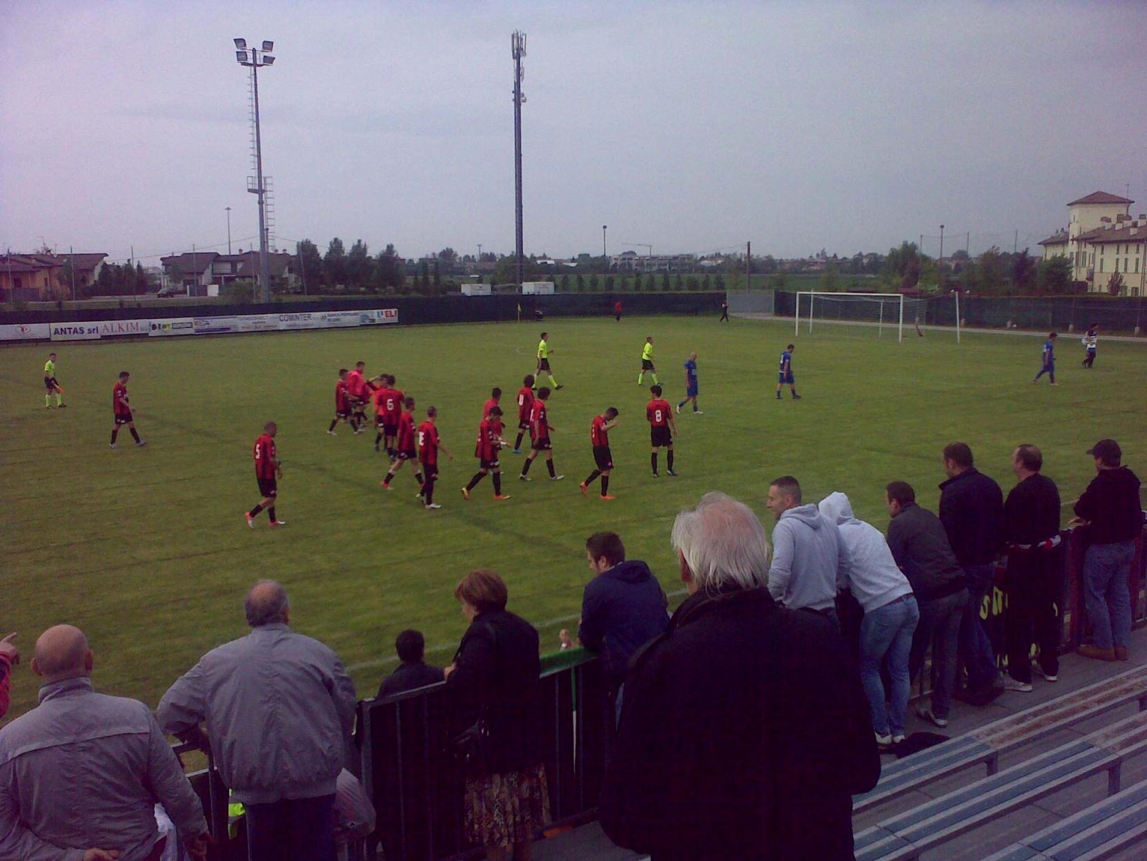 La Lucchese vince a Piacenza (1-0) col gol di Chiarabini 