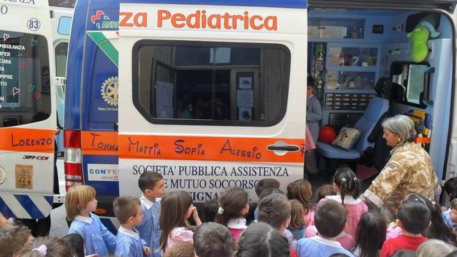 La materna Stacciaburatta per la Pubblica Assistenza
