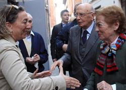 Napolitano a Orbetello: "Interverrò per sbloccare i fondi di Albinia" 