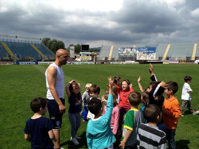 Azzurri: Maccarone si allena, ma solo coi bambini 