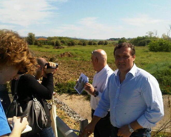Alluvione, il presidente della Provincia Marras visita 12 cantieri 