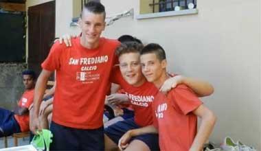Il San Frediano festeggia la vittoria del campionato provinciale 