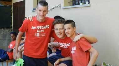 Il San Frediano festeggia la vittoria del campionato provinciale