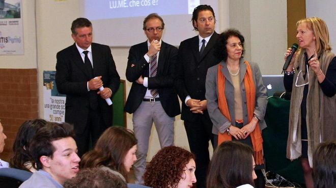 Le aziende Lu.Me. all’istituto Fermi