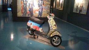 Al Museo Piaggio una Vespa dedicata alla primavera araba