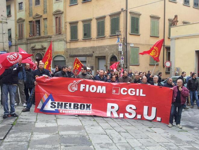 Cassa integrazione anticipata alla Shelbox 