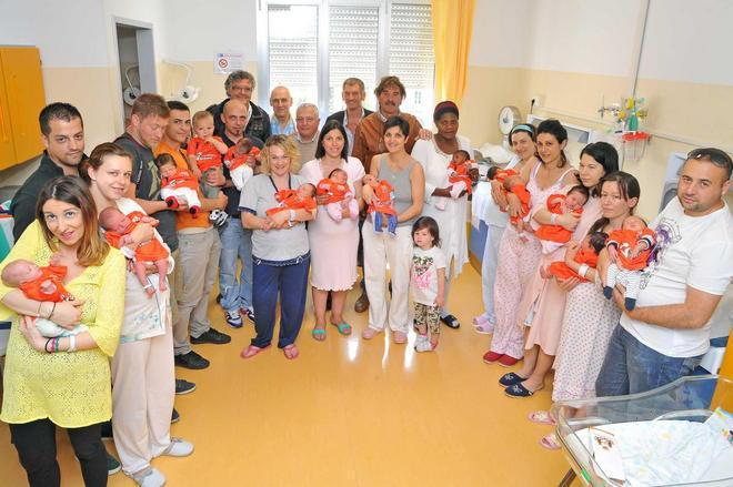 La Pistoiese fa festa ai nuovi nati 