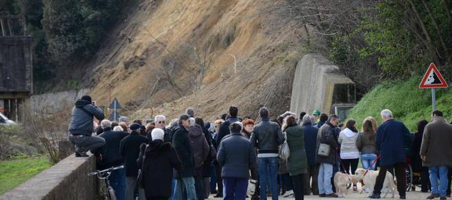 Frana, la Provincia fa la vaga 