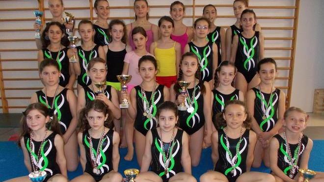 Free Time fa il vuoto ai regionali Uisp di ginnastica artistica