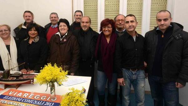 Ecco i candidati al consiglio che corrono assieme a lui