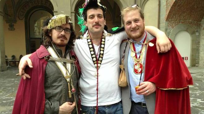 Matricole in piazza per la festa di fine anno