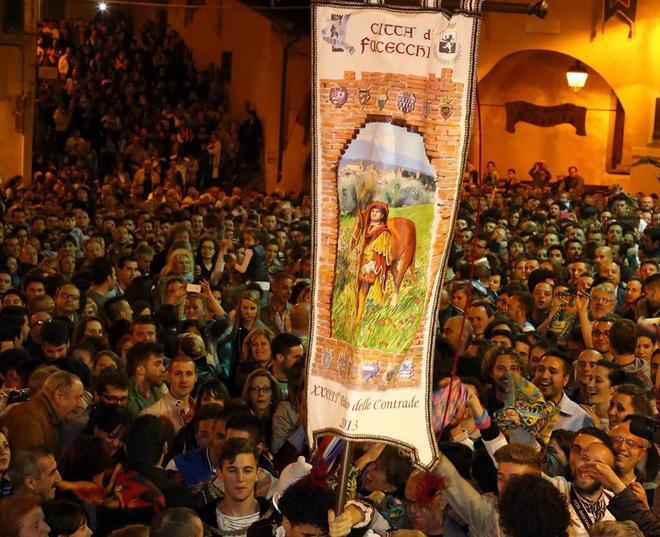Palio di Fucecchio, ecco il cencio dipinto dall’artista Pasquinelli 