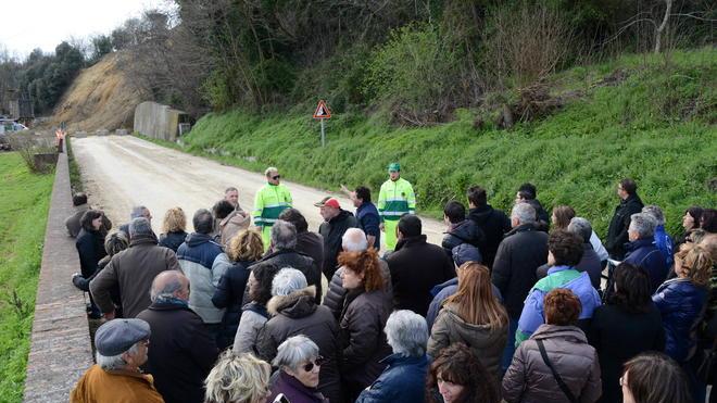 Frana sulla Francesca, la gente organizza la protesta a Montecalvoli