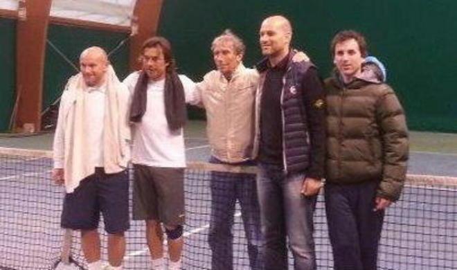 Tennis: gli over 35 rossoblù vincono i regionali