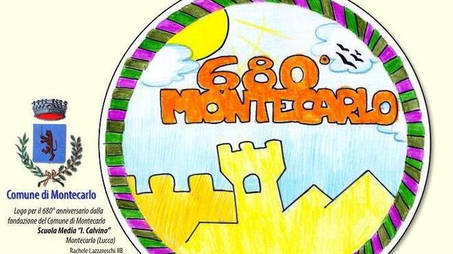 Scelto il logo dei 680 anni di Montecarlo Lo ha disegnato un’alunna di seconda media